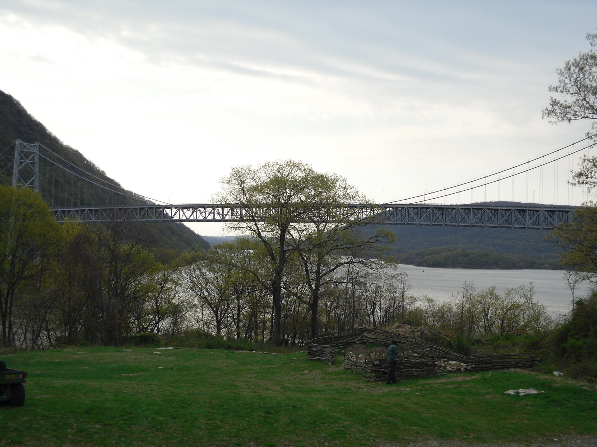 Bear Mountain Bridge over the Hudson River at the Putnam County line