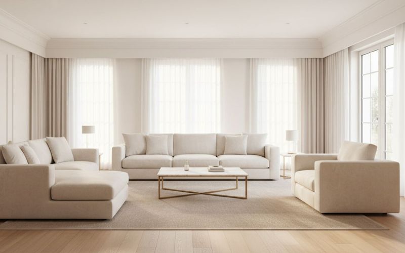 Professional upholstery cleaning service