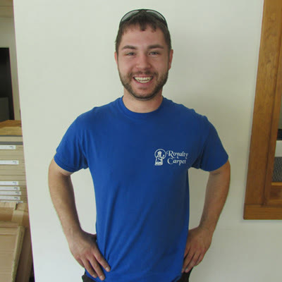 Tristan Schepers, Lead Cleaning Technician at Royalty Carpet & Flooring