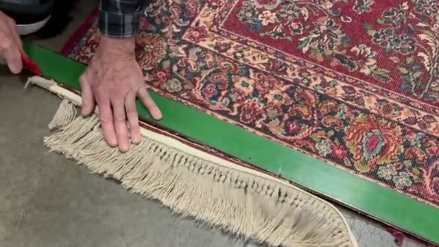 Custom Area Rug, Hand-Bound to Fit